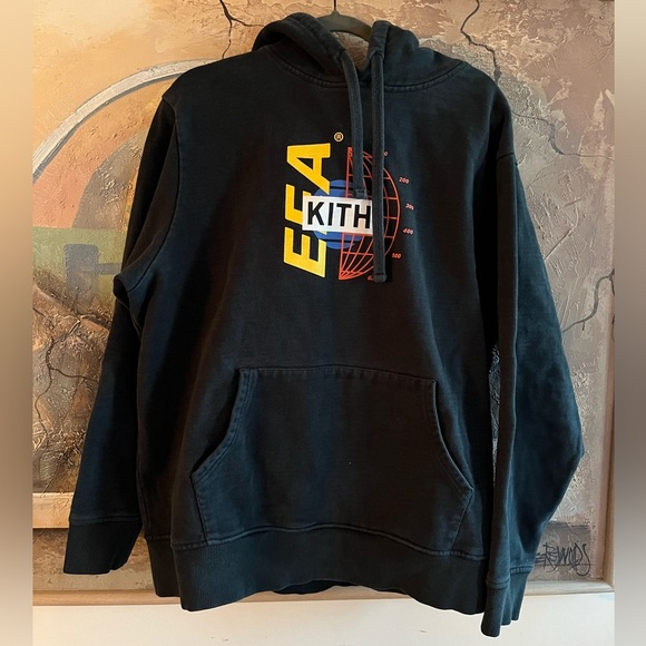 Kith EEA Globe Logo Hoodie - Picture 2 of 12
